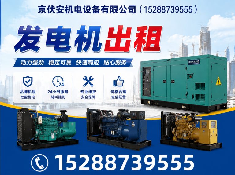 阿拉尔柴油发电机组出租展示图